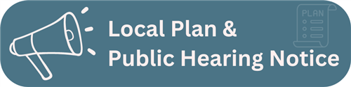 local plan and public hearing notice