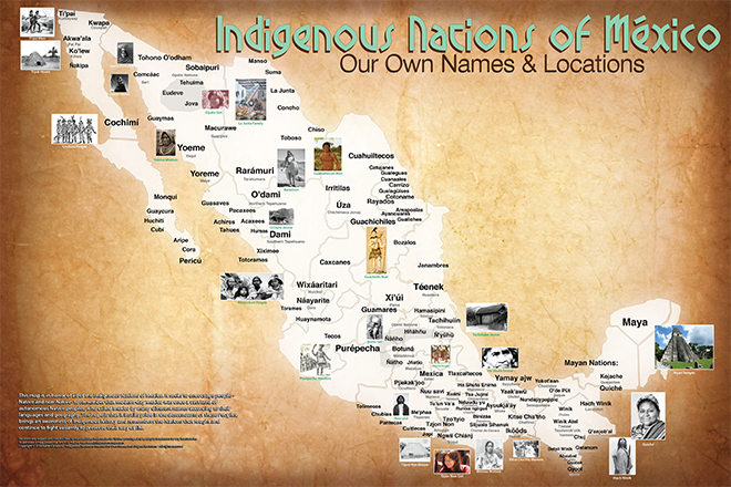 Clickable PDF map o of the Tribal Nations of Mexico