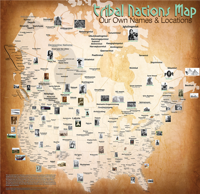 Clickable PDF map o of the Tribal Nations of the United States