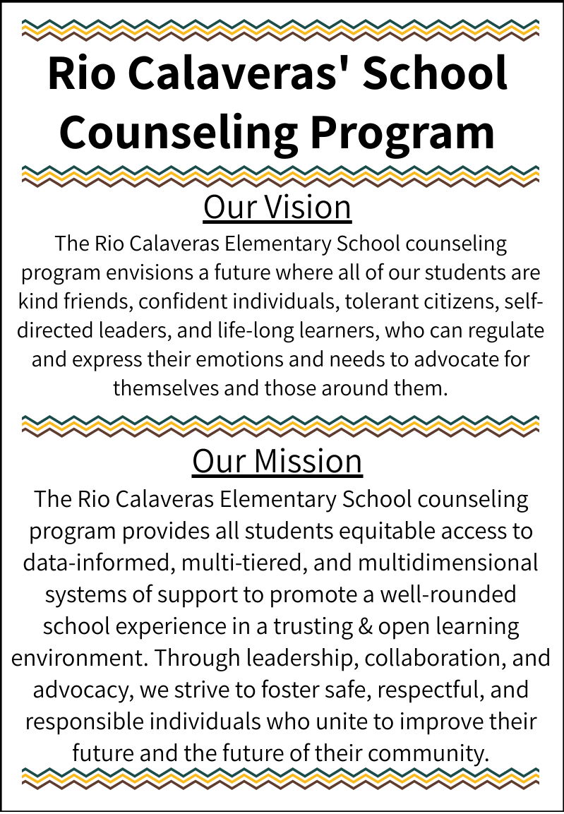 Rio School Counseling Vision/Mission