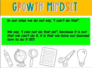 Growth Mindset Statement 