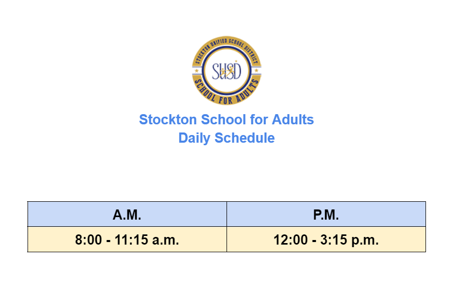  Daily Schedule