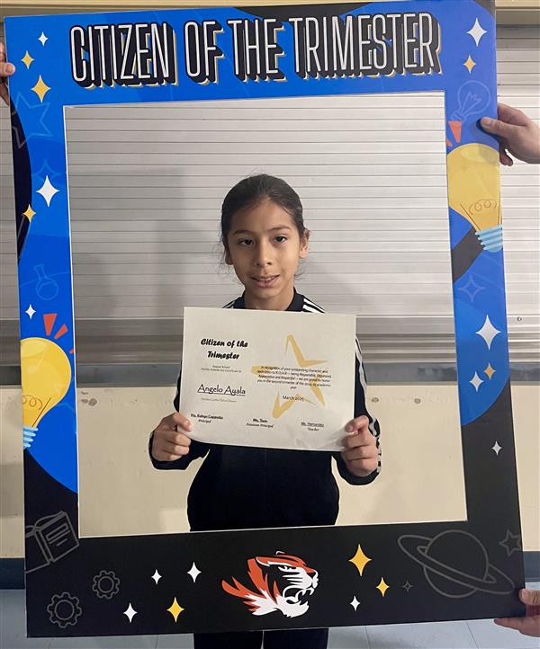 Trimester 1 Award Winner